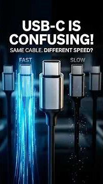 Why Is USB-C So Confusing? The Truth About USB Speeds Explained