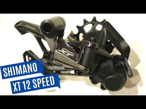 Shimano's Answer, The new Shimano XT M8100 12 Speed Rear Derailleur Feature Review and Weight