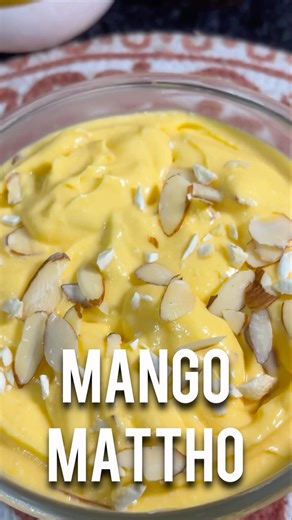 🥭 Mango Matho – Rich & Creamy Dessert. 😍🥭 – Ek spoon aur bas dil khush!” #shorts #mango #summer