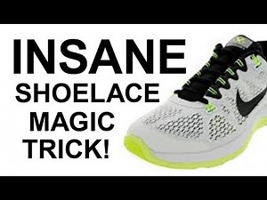 SHOCKING 'SHOELACE MAGIC TRICK' REVEALED!