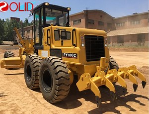 [Hot Item] Sem 140m Motor Grader 220HP with Front Blade Rear Ripper Motor Graders