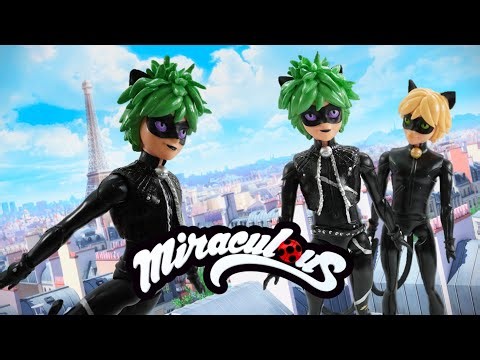 Miraculous Ladybug Custom Claw Noir Doll with Cat Noir Tutorial