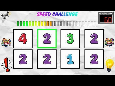Slow to Fast Say The Word On Beat Challenge 5 | SPEED EDITION | Easy Medium Hard | Fast Rhythm Test