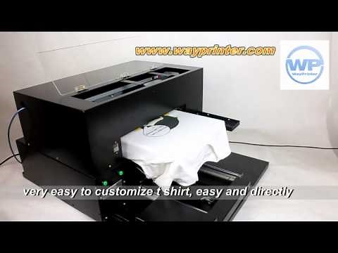 how to print t shirt by DTG T Shirt Printer Tutorial
