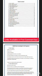 6.9K views · 62 reactions | QA/ QC basic knowledge about Civil Engineer #QC #QA #followmeonfacebook #QualityControl #qualityinspection #qualityinsurance | Fakhar Civil Tech | Facebook