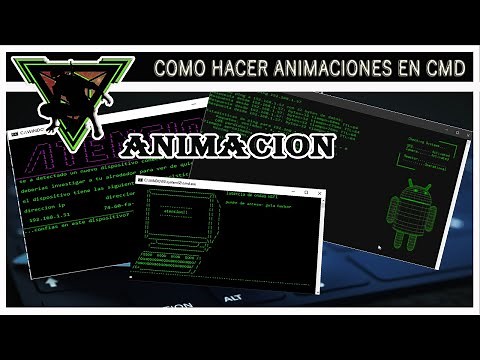 TUTORIAL CMD |COMO ANIMAR CMD| ANIMACIONES EN CMD|