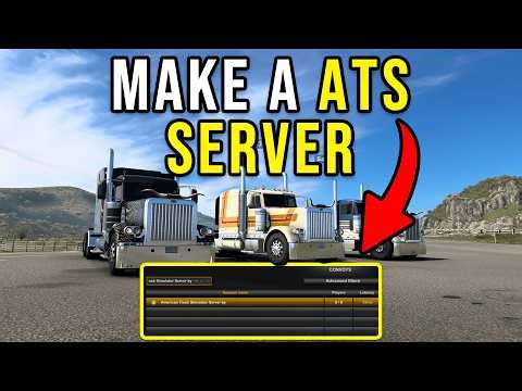 How To Create A ATS Dedicated Server for Convoys! ( American Truck Simulator )