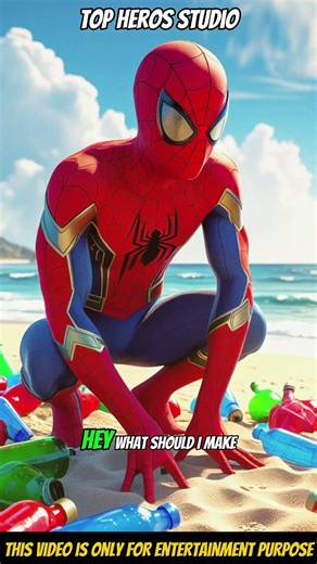 Superhero Dads Art Challenge 😱🎨 | Spider-Man vs Venom vs Deadpool! #shorts