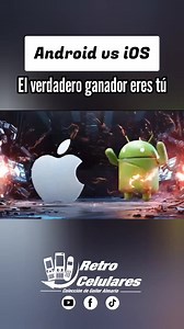 8.5K views · 72 reactions | Android vs iOS el ganador es el usuario #androidvsios#AndroidVsIOS #applevs#applevssamsung #samsungvs#SamsungVsApple #samsungvs#SamsungVSiPhone #googlevsapple #applevsgoogle #cualesmejor #reelviral #ten#tendencia | Retro Celulares & Más | Facebook