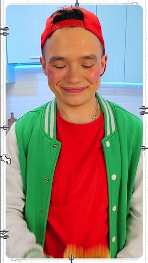 😄 Ice Cream or Dinner? Funny Mashed Potato Trick with Sausages 🌭❄️