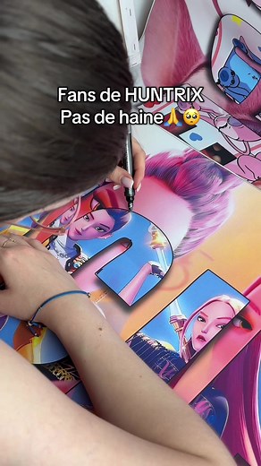 Tableau Personnalisé Kpop Demon Hunters pour Noël