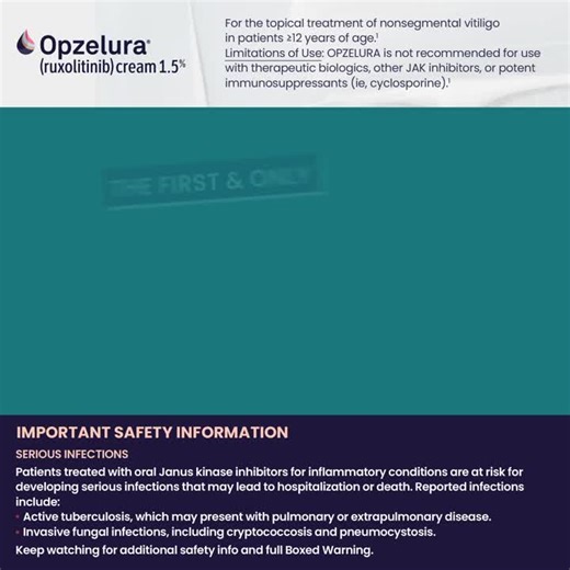 OPZELURA® (ruxolitinib) cream 1.5% | OPZELURA® (ruxolitinib) HCP