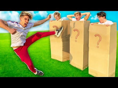 DO NOT PUSH THE WRONG BOX WITH PEOPLE INSIDE !!!