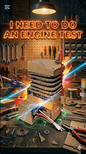 i need to do an engine test 🔥 #shorts #diy #fyp #motor #engineering #building #bike #wood #project