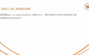 （中级）Oracle审计功能