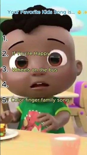 Top 5 Kids Songs You Can't Miss!