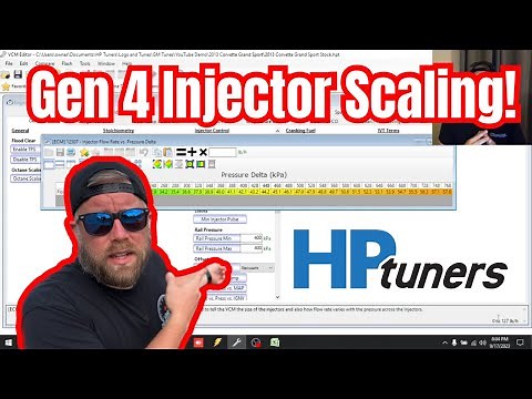 Scaling for HUGE Injectors on Gen 4 GM ECMs! HPtuners HOW-TO!