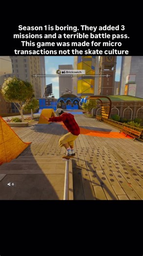 YouTube: Rooseafe 𓍼 on Instagram: "Incoming people who defend this game for 0 reason (they’ve spent $50+) blows my mind they released a skin that was a free cheat code btw in skate 3… for $35. There will be people who say “you’re just broke” but not even Fortnite has gone this low selling a $35-$50 skin in the item shop 🤣 @skate ya’ll needa step it up, y’all have blue haircut people running this game rn"