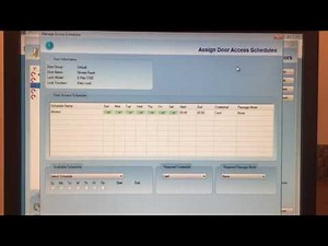Eplex Enterprise schedules and access groups