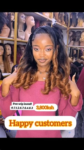 MEFIT LADY BEAUTY WIGS 🇰🇪 on Instagram: "Happy satisfied customer Get yours today"
