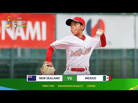 HIGHLIGHTS – New Zealand vs. Mexico – WBSC U-12 Baseball World Cup