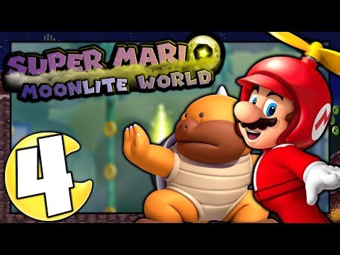 🌙Schlimmste Aufnahme, Propeller & China Level? 🌙 | SUPER MARIO MOONLITE WORLD #4 [ENDE]
