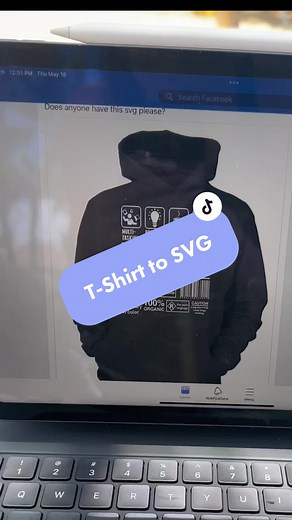 Part 2 of answering SVG questions: Easy DIY shirt design to SVG hack. #designspacehacks #freesvg #tshirtdesign #turorial