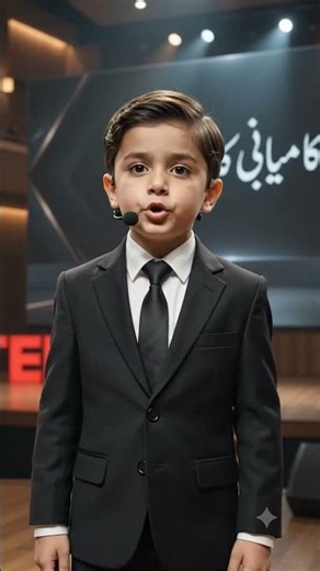 Tiny Motivational Speaker Gives the Funniest TED Talk 😂