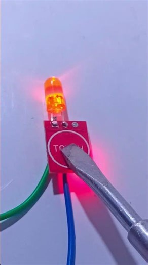 touch sensor connection #viral #trending #experiements #sciencefairproject #touch sensor#arduino