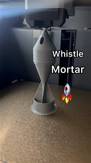 3D Whistle Mortar