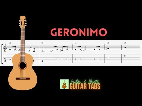 The Shadows- Geronimo GUITAR TAB