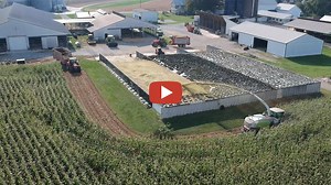 Direct Deposit Corn Silage. Cornsilage harvest is underway. Claas Jaguar and Fendt & Massey Ferguson tractors..... 10th Generation Dairyman