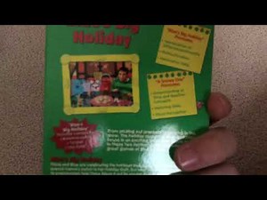 Blue's Clues: Blue's Big Holiday 2001 VHS