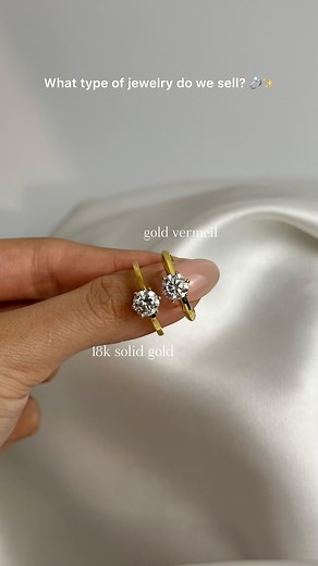 7.3K views · 51 reactions | We sell two types of jewelry: 1. Solid...