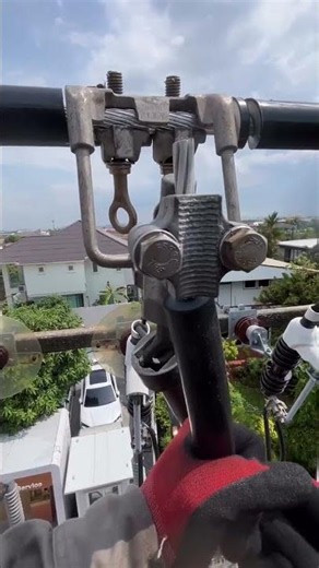 ⚡ High-Voltage Hotline Clamp Installation Explained 😱