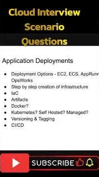 ️‍🔥 AWS Cloud & DevOps Scenario Question Series Application Deployments | Akshay Pk | in Tamil