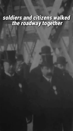 When New York Opened the World’s Largest Bridge (1903) #HistoryShorts#HistoricFootage