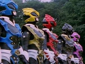 Power Rangers in Space Power Rangers vs Psycho Rangers All Fights Compilation