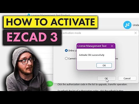How to Activate Ezcad 3 on Windows