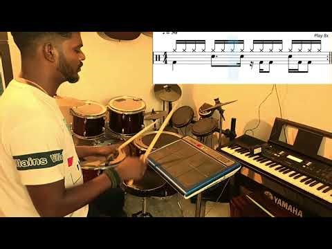 16th- note Hip Hop best drum Rhythm pad beginner lesson 🥁 JUDA music