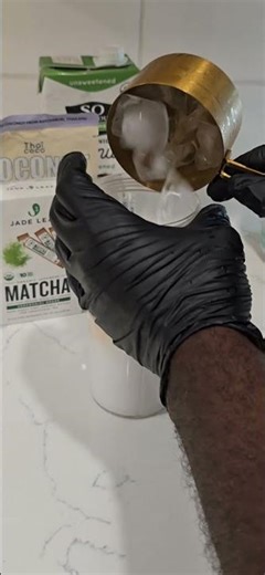 Coconut Matcha Protein Shake #protein #preworkout #shake