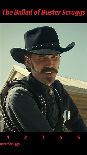 The FASTEST GUN Meets His FASTER END! 😱 Buster Scruggs Gets OUTDRAWN by a Younger Cowboy