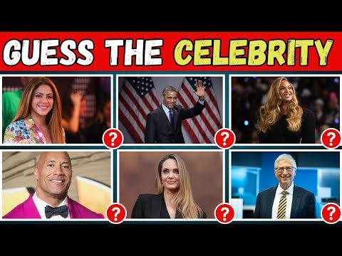 Guess the Celebrity | Can You Recognize These Famous Faces? 🤩 | Celebrity Quiz Game | Mind Spark