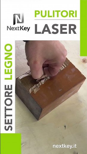 Sverniciatura laser del legno: la tecnologia innovativa di NextKey Srl