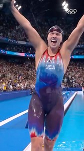“First Lady of Freestyle.” 🙇 Katie Ledecky made history at #Paris2024, tying for the most Olympic gold medals among female athletes. 🏊 #SportForAllWomenAndGirls #IWD2025 | Olympics