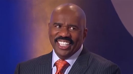 Family Feud's Steve Harvey yells 'my man!' after player gives raunchy response
