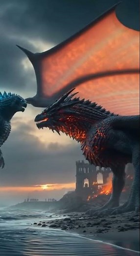 Kaiju vs Dragon ⚔️ Epic Cinematic Clash: Ultra‑Real Fantasy Short