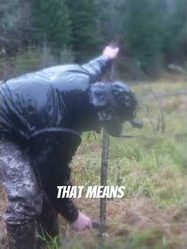Solo Mission in the Rain to Set up Stealth Cam Trail Cams