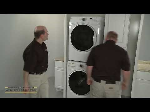 How to Install Whirlpool Washer and Dryer Stacking Kit (Part: W10869845)