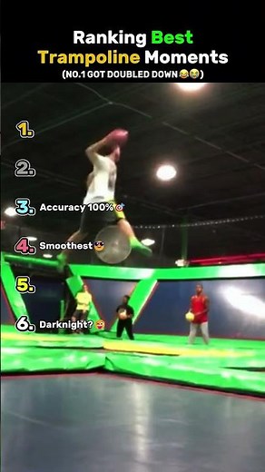 Ranking Best Trampoline Moments 😆🤸🏼‍♀️